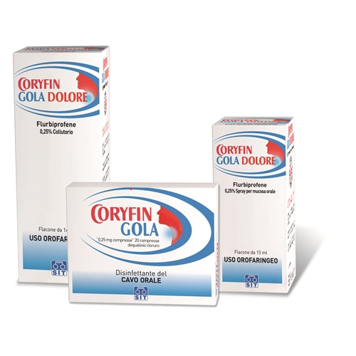 CORYFIN GOLA*20 cpr orodispers 0,25 mg - CORYFIN GOLA*20 cpr orodispers 0,25 mg