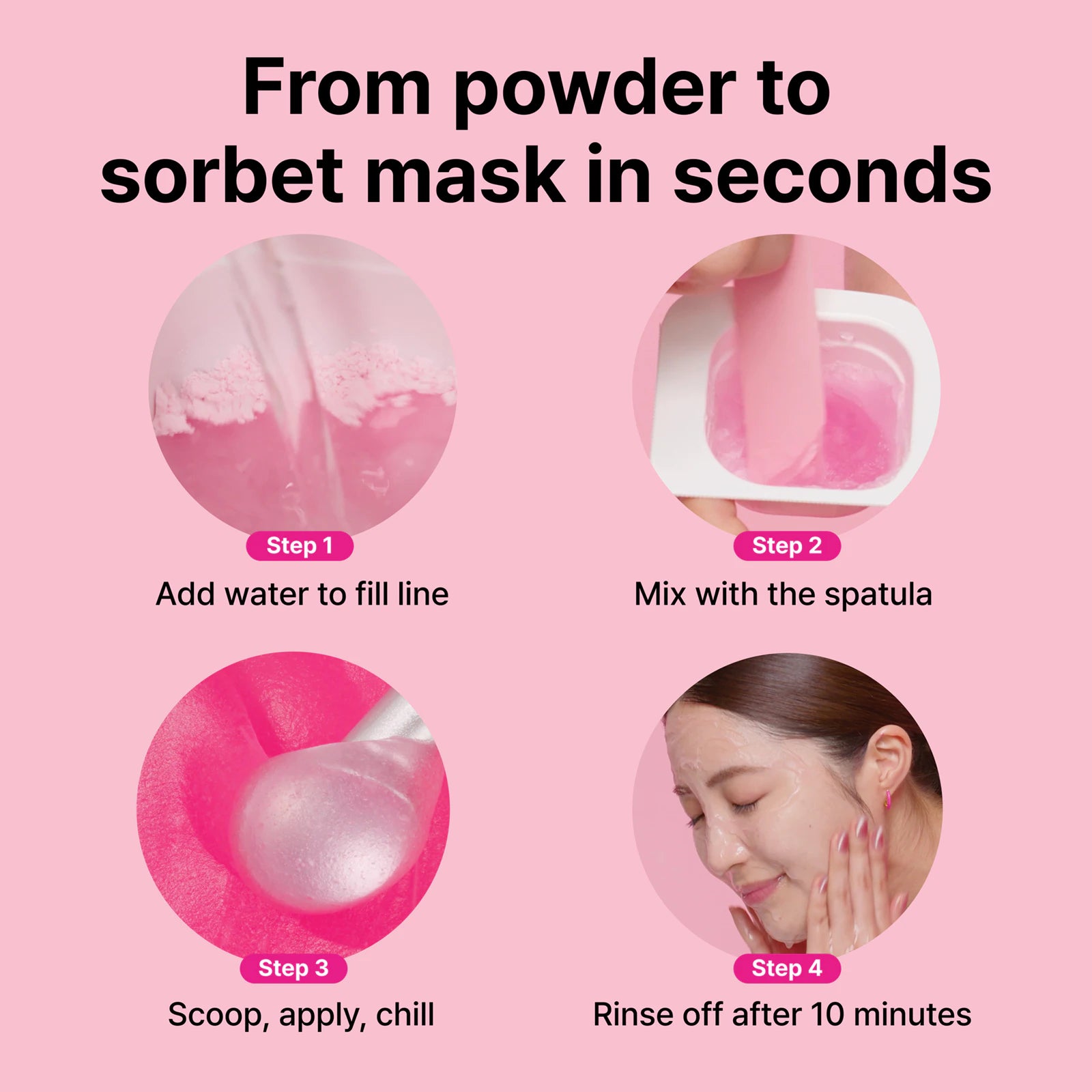 Dr. Jart+ Cryo Sorbet Icy Facial Mask 4 pz