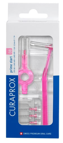 CURAPROX CPS 08 SCOVOLINO PRIME START 08 PINK 5 PEZZI - CURAPROX CPS 08 SCOVOLINO PRIME START 08 PINK 5 PEZZI