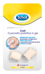 CUSCINETTI PROTETTIVI PER PIEDI CALLI SCHOLL GELACTIV 2 PEZZI