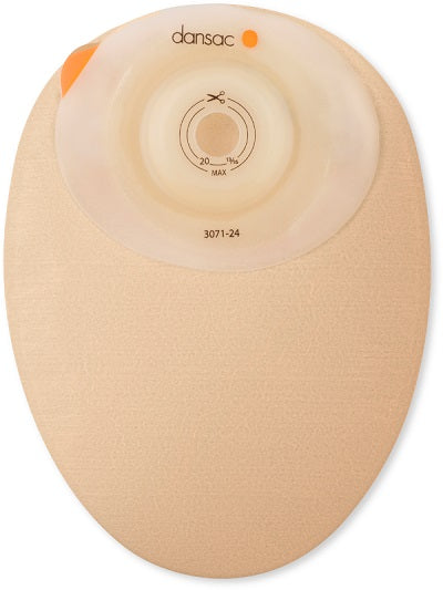 DANSAC NOVALIFE TRE 1 SACCA CHIUSA SOFTCONVEX MAXI PER COLOSTOMIA CON FINESTRA RITAGLIABILE 15-44MM 590 ML 10 PEZZI