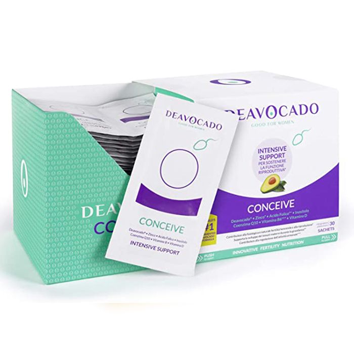 Deavocado Conceive integratore fertilità femminile 30 bustine - Deavocado Conceive integratore fertilità femminile 30 bustine