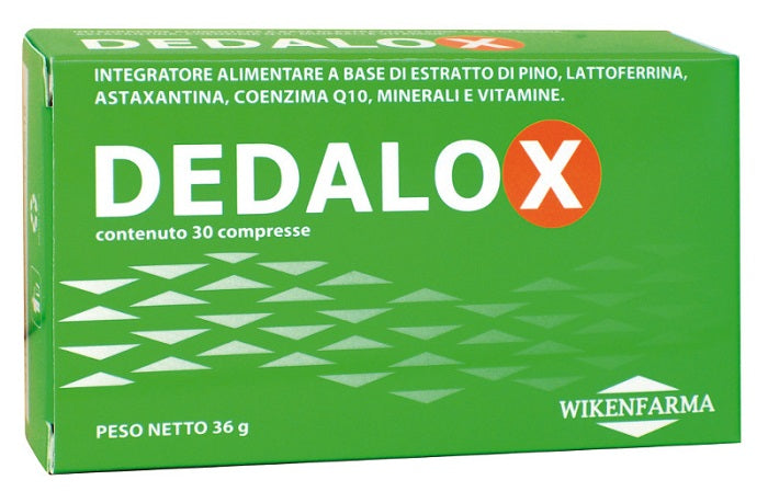 DEDALOX 30 COMPRESSE BLISTER IN ASTUCCIO 36 G - DEDALOX 30 COMPRESSE BLISTER IN ASTUCCIO 36 G