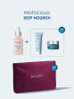 MIAMO PROTOCOLLO DEEP NOURISH COFANETTO XMAS 2026 NOURISH 3BIOTICH RICH SERUM 30ML+HDYRA SOFT CREAMY CLEANSER 50ML+LONGEVITY CELL CARE DEEP BALM CREAM 10ML