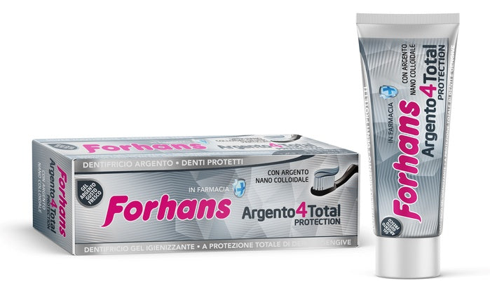 DENTIFRICIO SILVER 4 WHITE FORHANS 75 ML