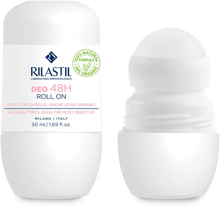 Rilastil Deo Roll-On Deodorante 48H 50ml - Rilastil Deo Roll-On Deodorante 48H 50ml