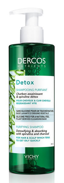 Vichy Dercos Nutrients Shampoo Detox Purificante 250 ml - Vichy Dercos Nutrients Shampoo Detox Purificante 250 ml