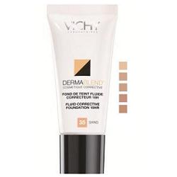 Vichy Dermablend Fondotinta Fluido Coprente Tonalità 45 30ml SPF35 - Vichy Dermablend Fondotinta Fluido Coprente Tonalità 45 30ml SPF35