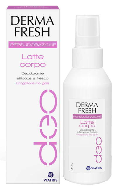 Dermafresh Ipersudore Latte Corpo