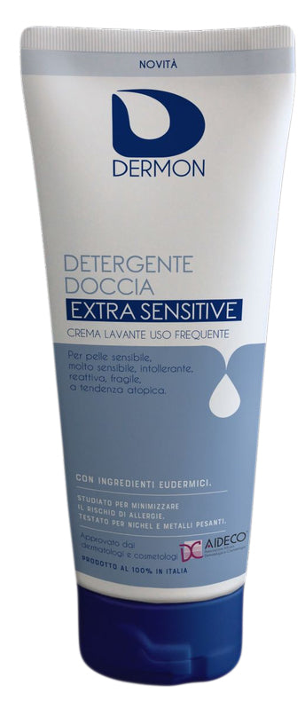 DERMON DETERGENTE DOCCIA EXTRASENSITIVE CREMA LAVANTE USO FREQUENTE 250 ML - DERMON DETERGENTE DOCCIA EXTRASENSITIVE CREMA LAVANTE USO FREQUENTE 250 ML