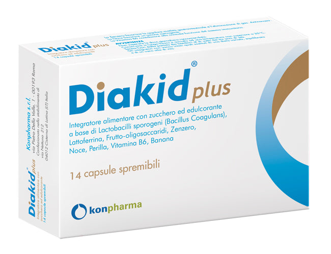 DIAKID PLUS 14 CAPSULE SPREMIBILI - DIAKID PLUS 14 CAPSULE SPREMIBILI