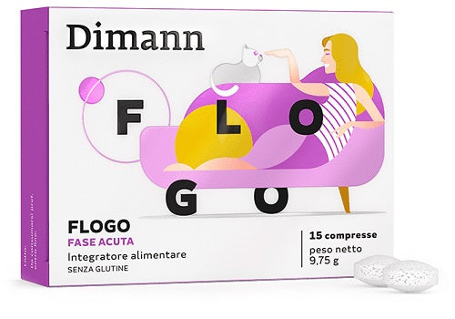 DIMANN FLOGO 15 COMPRESSE