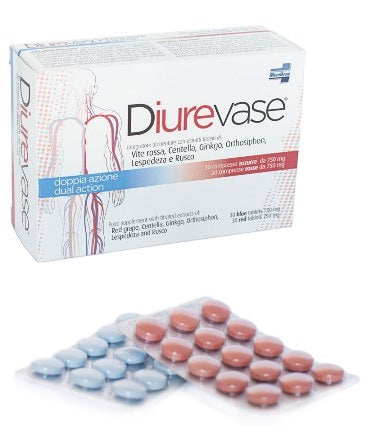 DIUREVASE 60 COMPRESSE 750 MG - DIUREVASE 60 COMPRESSE 750 MG