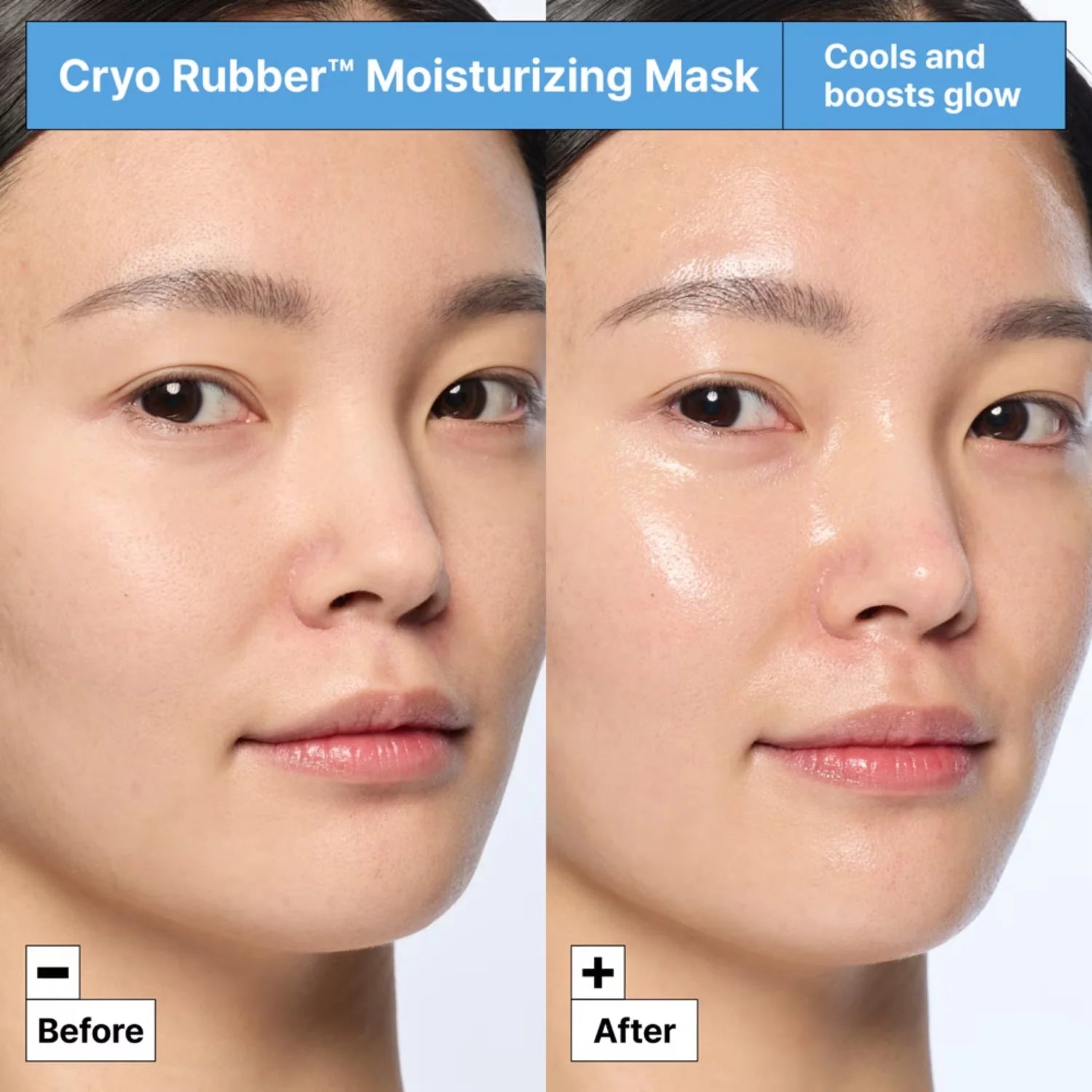 Dr.Jart+ Cryo Rubber Moisturizing Mask | Maschera Hydrogel Acido Ialuronico Peptidi | 1 Pezzo