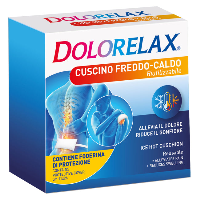 DOLORELAX ICE HOT CUSCINO RIUTILIZZABILE 11X26 CM 2 PEZZI