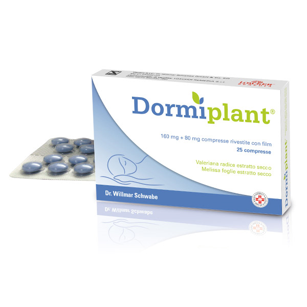 DORMIPLANT*25 cpr riv 160 mg + 80 mg - DORMIPLANT*25 cpr riv 160 mg + 80 mg