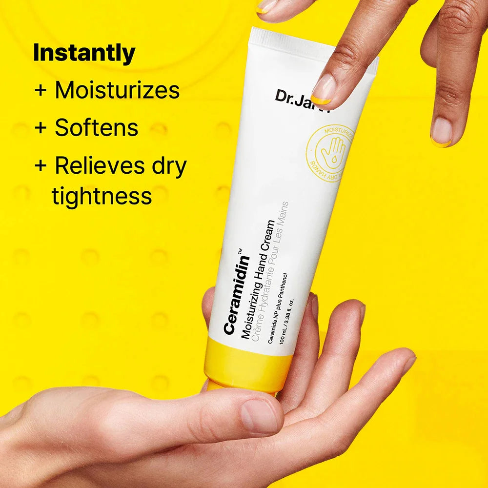 DR JART+ Ceramidin Moisturizing Hand Cream - Crema Mani Pelli Secche Ruvide O Screpolate 100ml