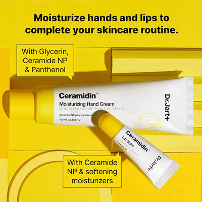 DR JART+ Ceramidin Moisturizing Hand Cream - Crema Mani Pelli Secche Ruvide O Screpolate 100ml