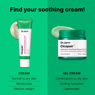 DR JART+ Cicapair Intensive Soothing Repair Gel Cream - Gel Idratante Rinfrescante Anti-Rossori 50ml