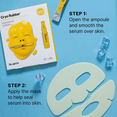 DR JART+ Cryo Rubber Brightening Face Mask - Maschera Viso Illuminante