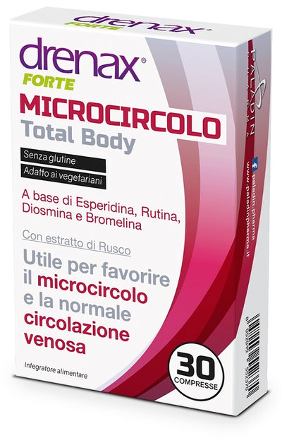 DRENAX FORTE MICROCIRCOLO TOTAL BODY 30 COMPRESSE