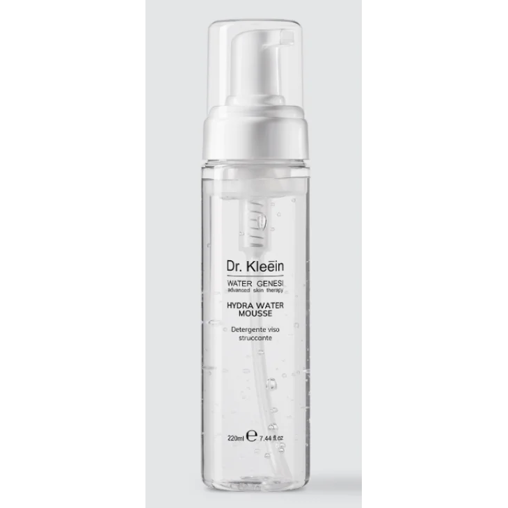 Dr. Kleein Hydra Water Mousse Detergente Viso 220 ml - Dr. Kleein Hydra Water Mousse Detergente Viso 220 ml