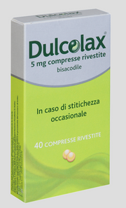 DULCOLAX*40 cpr riv 5 mg