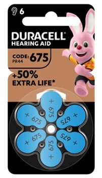 DURACELL EASY TAB 675 BLU BATTERIA PER APPARECCHIO ACUSTICO6 PEZZI - DURACELL EASY TAB 675 BLU BATTERIA PER APPARECCHIO ACUSTICO6 PEZZI