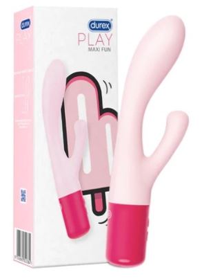 DUREX MAXI FUN DUAL HEAD PINK - DUREX MAXI FUN DUAL HEAD PINK