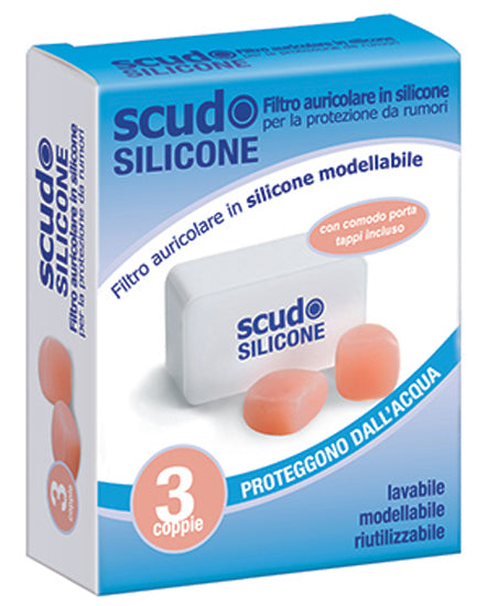 EARPLUG SCUDO SIL 3COPPIE 6PZ - EARPLUG SCUDO SIL 3COPPIE 6PZ