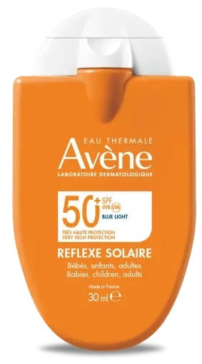 EAU THERMALE AVENE REFLEXE SOLAIRE SPF50+ BEBE BAMBINI ADULTO 30 ML