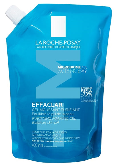 EFFACLAR GEL DETERGENTE REFILL 400 ML