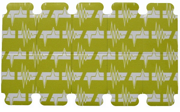 ELETTRODO A LINGUETTA PREGELLATO PER ECG 34X23MM ADULTI 100PEZZI