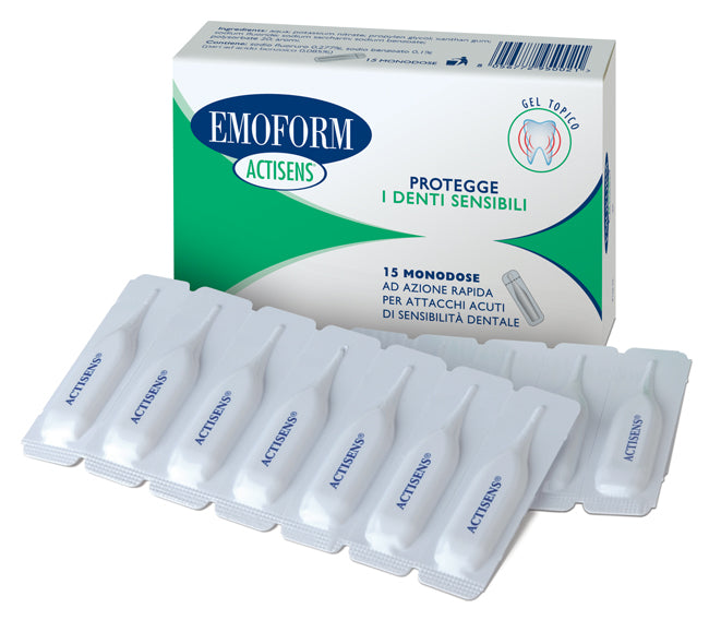 EMOFORM ACTISENS GEL 15 FIALE DA 2 ML