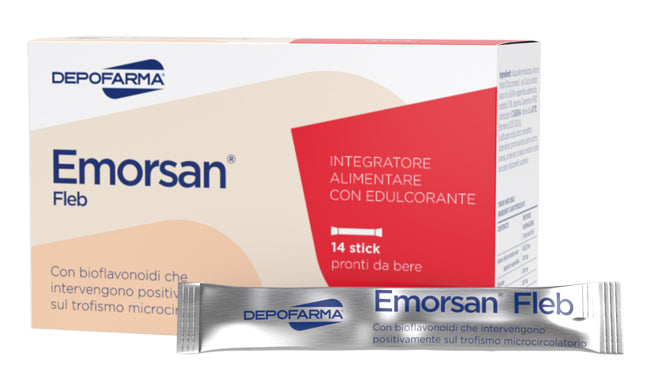 EMORSAN FLEB 14 STICK PACK DA 15 ML