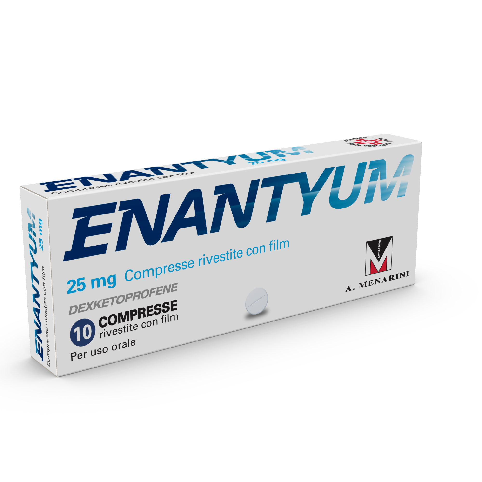 ENANTYUM*10 cpr riv 25 mg - ENANTYUM*10 cpr riv 25 mg