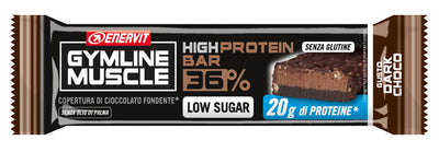ENERVIT GYMLINE PROTEIN BAR 36% BARRETTA DARK CHOCOLATE 55 G
