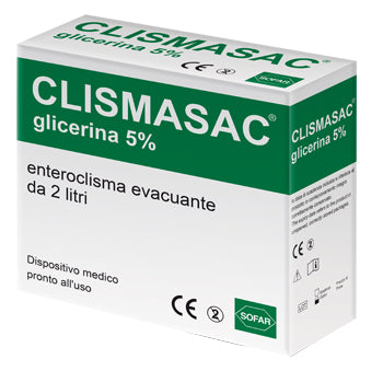 ENTEROCLISMA CLISMASAC 5% 2LITRI - ENTEROCLISMA CLISMASAC 5% 2LITRI