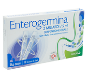 ENTEROGERMINA*os sosp 10 flaconcini 2 mld 5 ml