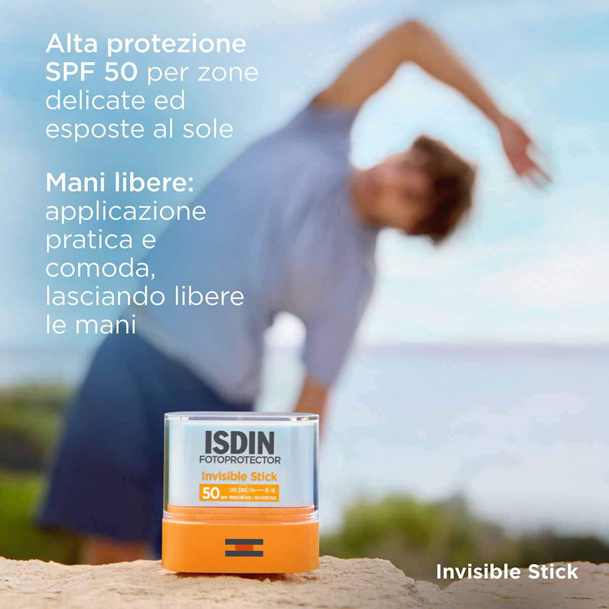 ISDIN Fotoprotector Invisible Stick 10g