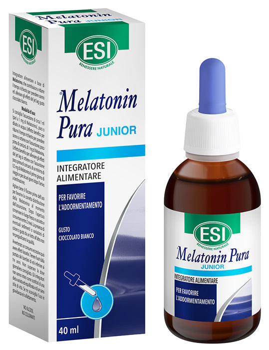 ESI MELATONIN PURA JUNIOR GOCCE 40 ML - ESI MELATONIN PURA JUNIOR GOCCE 40 ML