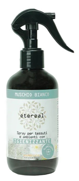 ETEREAL SPRAY PER TESSUTI E AMBIENTI IGIENIZZANTE MUSCHIO BIANCO 250ML - ETEREAL SPRAY PER TESSUTI E AMBIENTI IGIENIZZANTE MUSCHIO BIANCO 250ML