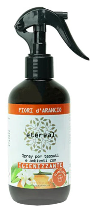 ETEREAL SPRAY TESSUTI AMBIENTI IGIENIZZANTE FIOR D'ARANCIO 250 ML - ETEREAL SPRAY TESSUTI AMBIENTI IGIENIZZANTE FIOR D'ARANCIO 250 ML