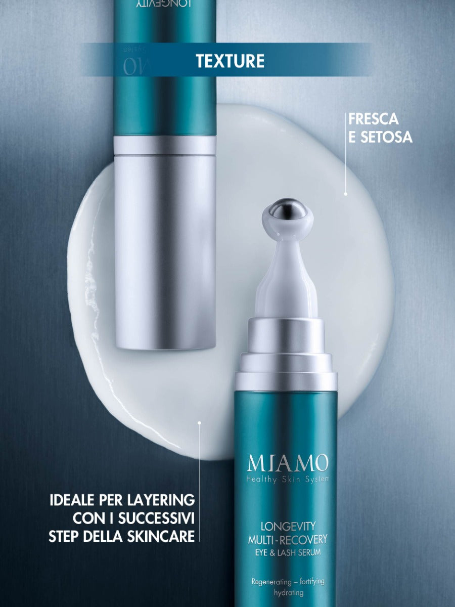 MIAMO Longevity Plus Multi-Recovery Eye & Lash Serum 15 ml