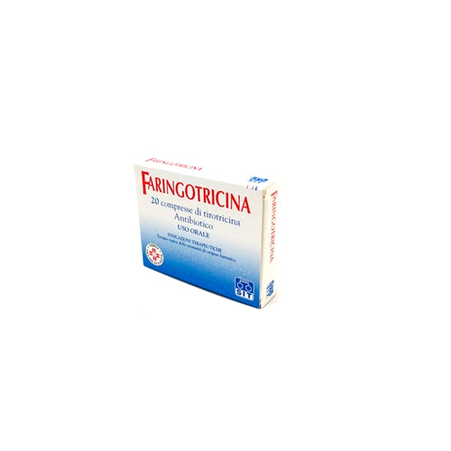 FARINGOTRICINA*20 cpr orodispers 2,5 mg - FARINGOTRICINA*20 cpr orodispers 2,5 mg