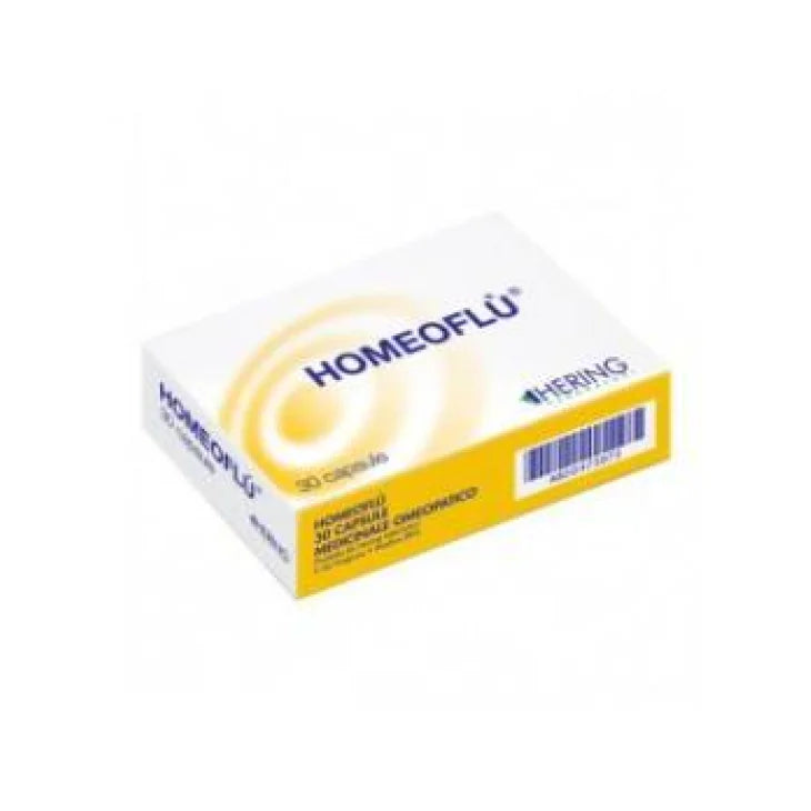 Hering Homeoflu Rimedio Omeopatico Malattie Raffreddamento 30 cps 450mg