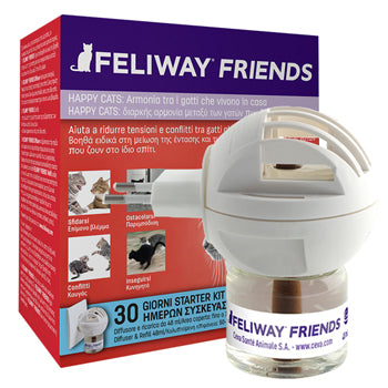 FELIWAY FRIENDS DIFFUSORE + RICARICA DA 48 ML - FELIWAY FRIENDS DIFFUSORE + RICARICA DA 48 ML