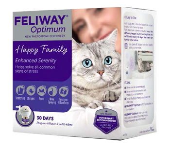 FELIWAY OPTIMUM DIFFUSORE + RICARICA DA 48 ML - FELIWAY OPTIMUM DIFFUSORE + RICARICA DA 48 ML