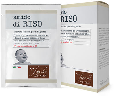 FIOCCHI DI RISO AMIDO DI RISO POLVERE LENITIVO 100 G