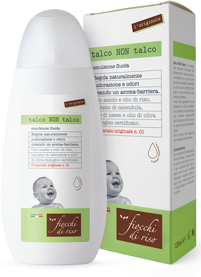 Fiocchi Di Riso Talco Non Talco 120 Ml